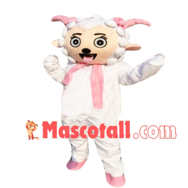 Pretty Tibbie Cartoon Mascot Costume