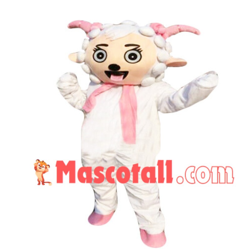 Pretty Tibbie Cartoon Mascot Costume