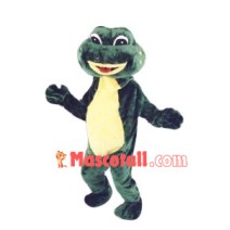 Cautious Fat Frog Mascot Costume