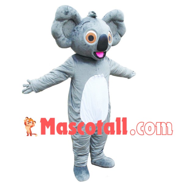 Enjoying Adult Size Koala Mascot Costume
