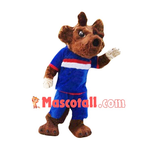 Booing Furry Hound Mascot Costume