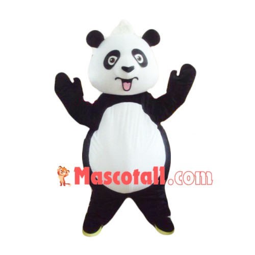 Gentle Welcome Panda Mascot Costume