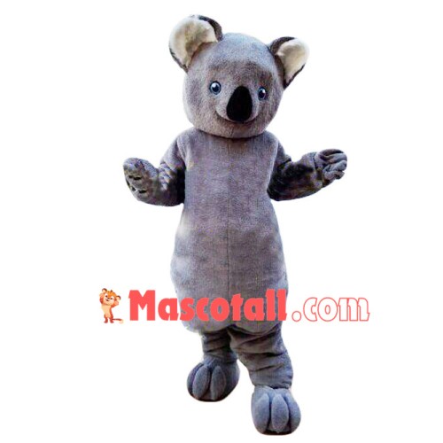 Silly Gray Koala Mascot Costume