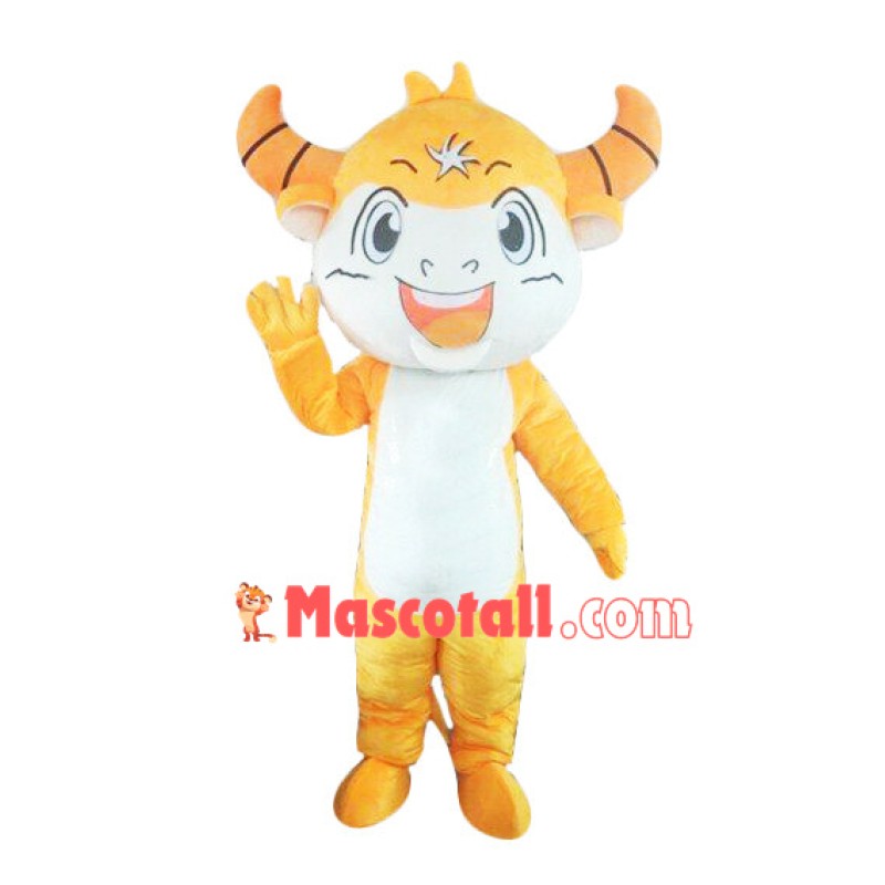 Laughing Star Calf Mascot Costume