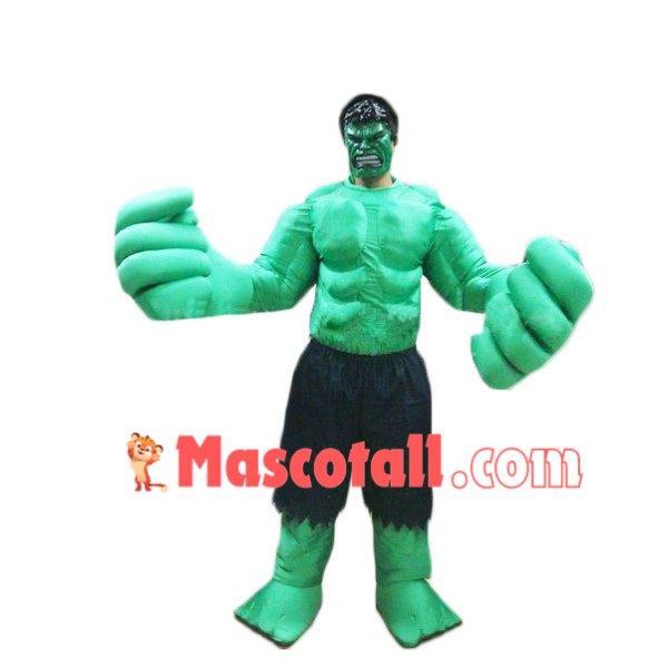 Power Muscle Hulk Mascot Costume