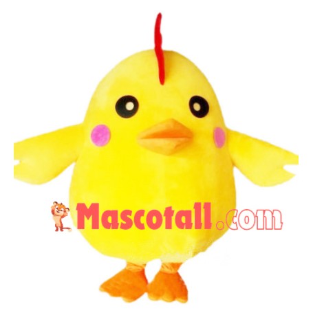 Little Chicken Cartoon Mascot Costume