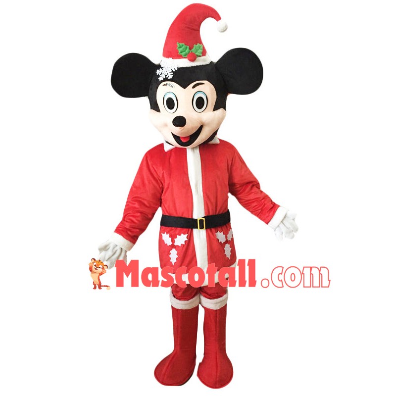 Christmas Mickey Mouse Mascot Costume