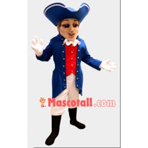 Security Officer Man Mascot Costume Outfit