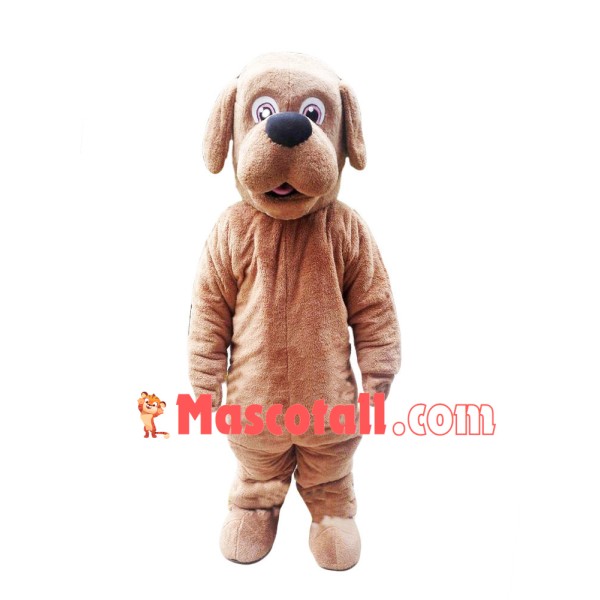 Brown Dog Mascot Costume For Pet Shop