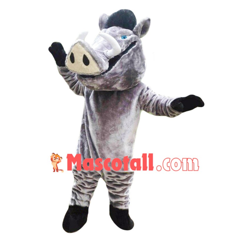 Ferocious Boar Mascot Plush Costume