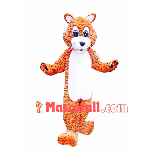 Striped Little Tiger Mascot Costume