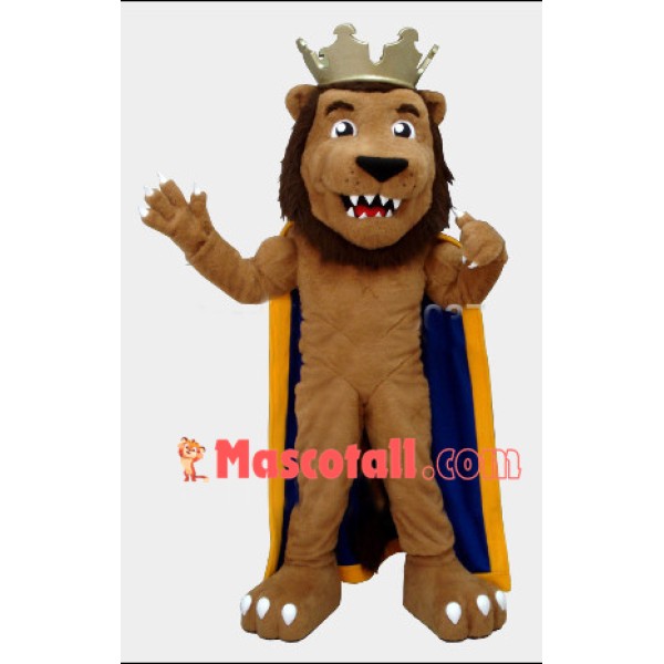 Ruler King Lion Mascot Costume