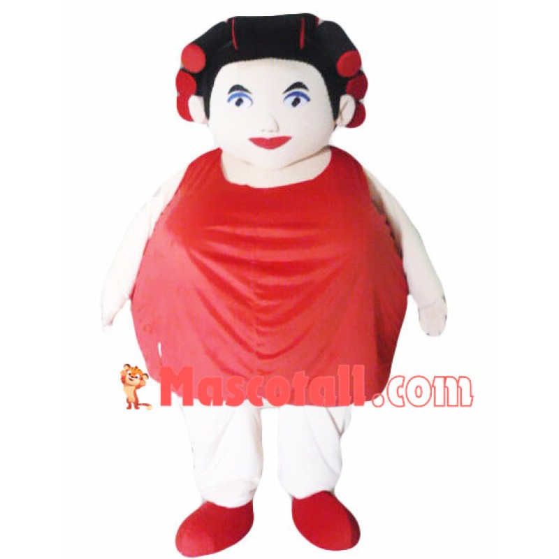 Big Breasted Landlady Mascot Costume