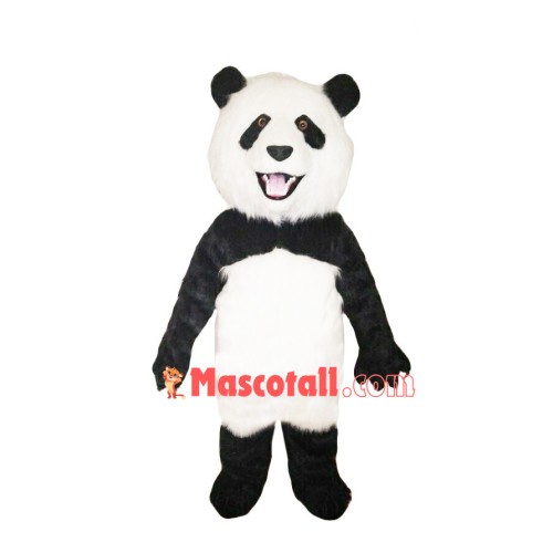 Long Fur Panda Mascot Costume