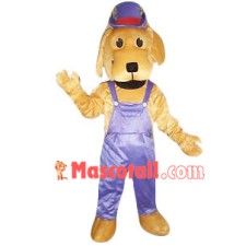 Pet Dog In The Purple Pants Mascot Costume