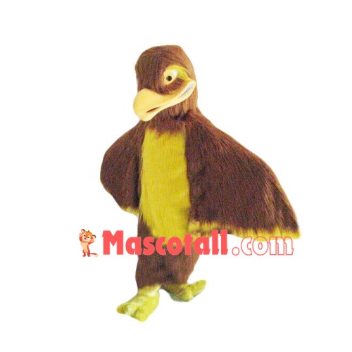 Walking Furry Eagle Mascot Costume