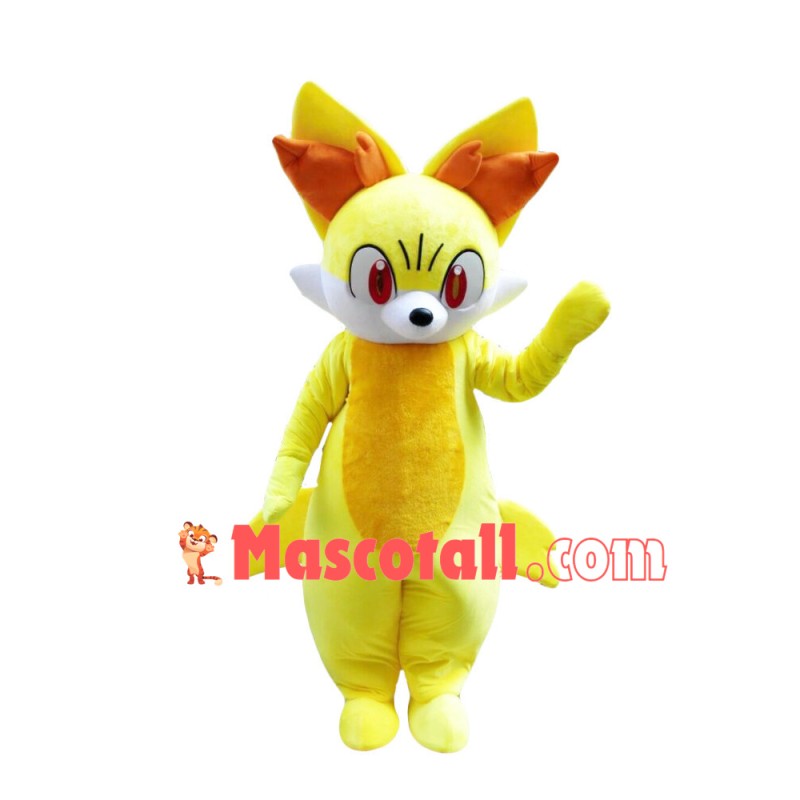 Fennekin Mascot Costume Pokemon