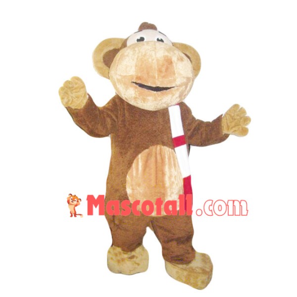 Big Mouth Monkey Mascot Soft Costume