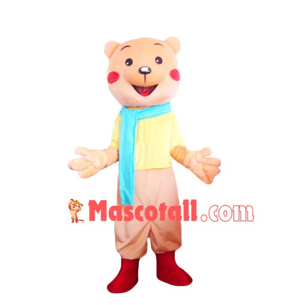 Cartoon Handmade Teddy Bear Mascot Costume