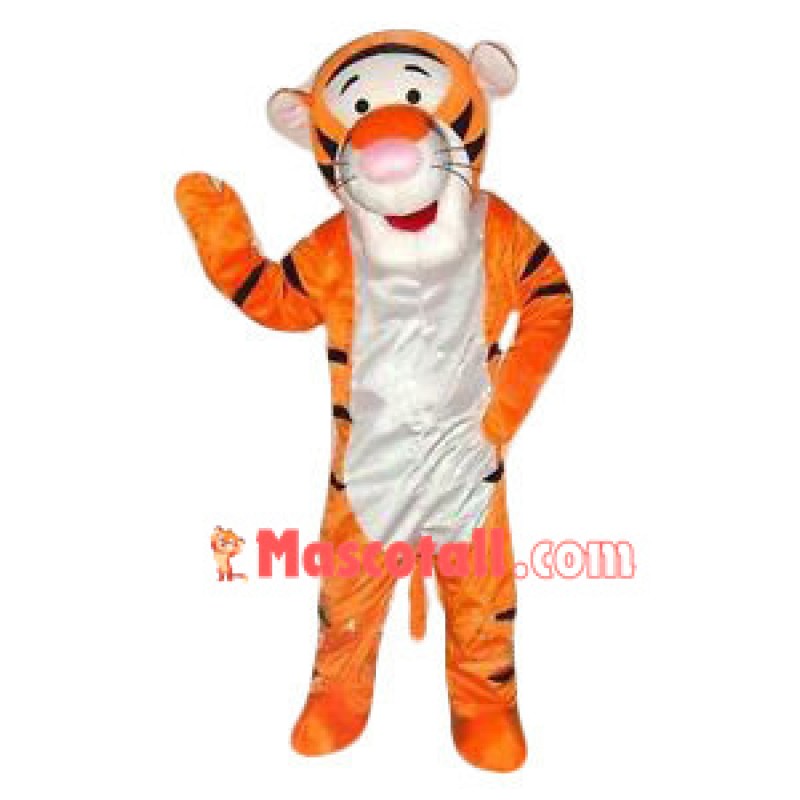 Fashion Cartoon Jumping Tiger Mascot Costume