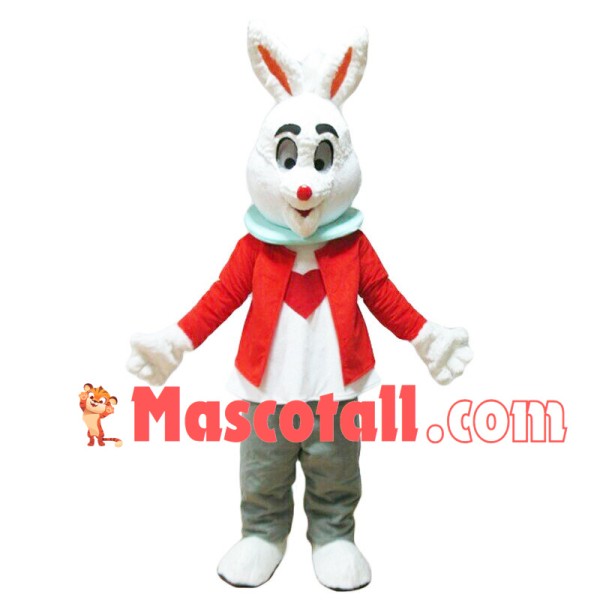 Easter Love Rabbit Mascot Costume