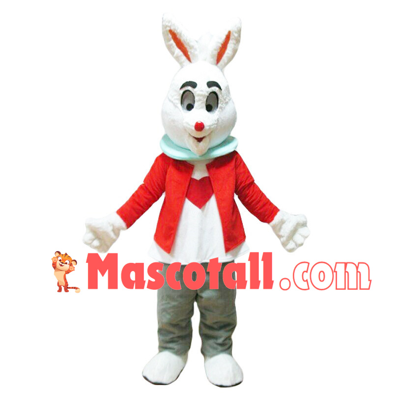 Easter Love Rabbit Mascot Costume