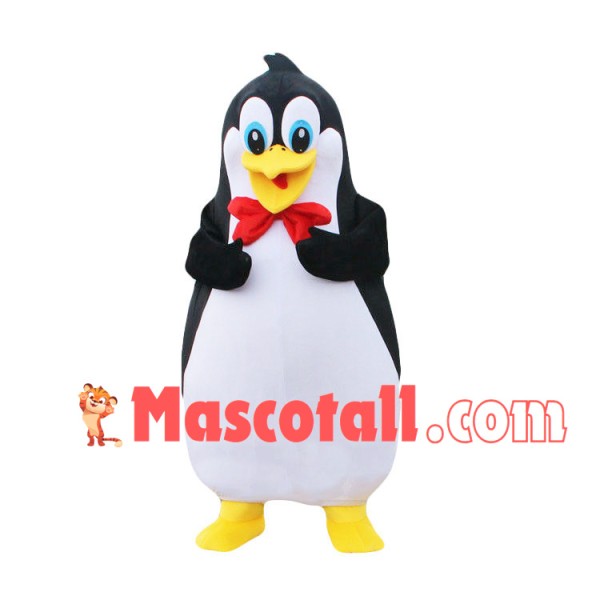 Encouraging Mr Penguin Mascot Costume