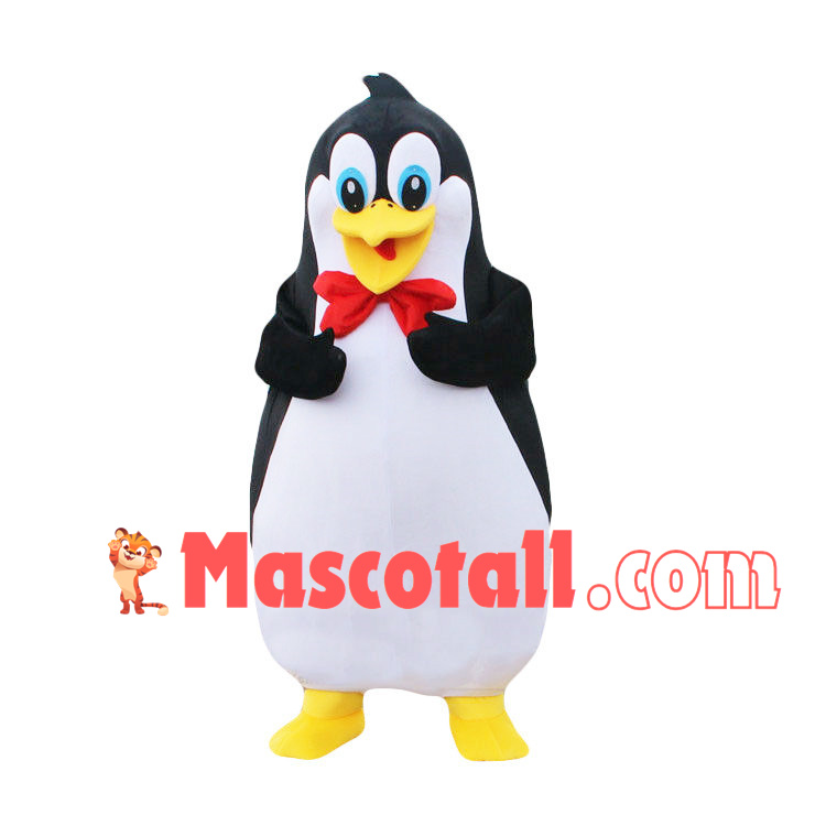 Encouraging Mr Penguin Mascot Costume