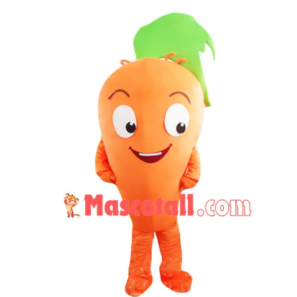 Cartoon Carrot Mascot Costume