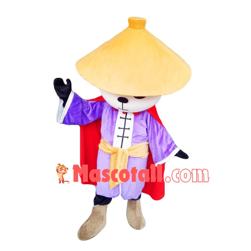 Master Panda Mascot Adult Costume