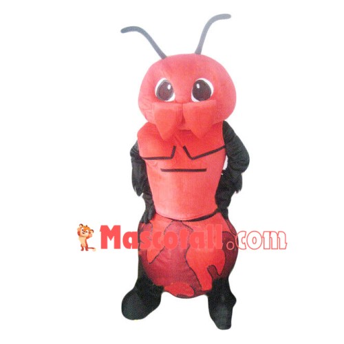 Huge Red Beetle Mascot Costume