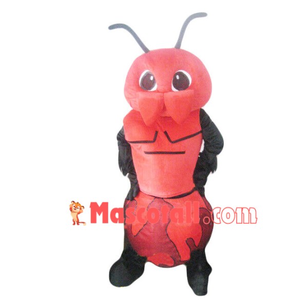 Huge Red Beetle Mascot Costume