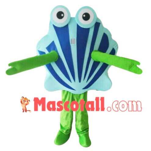 Sea Shell Mascot Costume With Hands