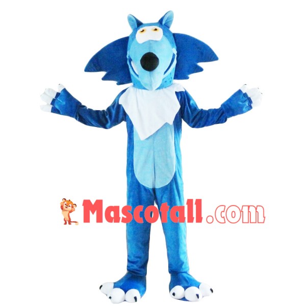 Wolf Around Napkin Mascot Costume