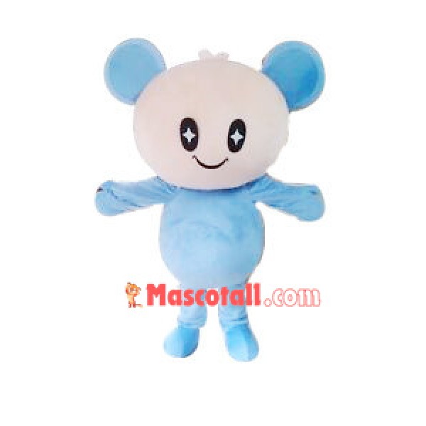 Star Eyes Cartoon Bear Mascot Costume