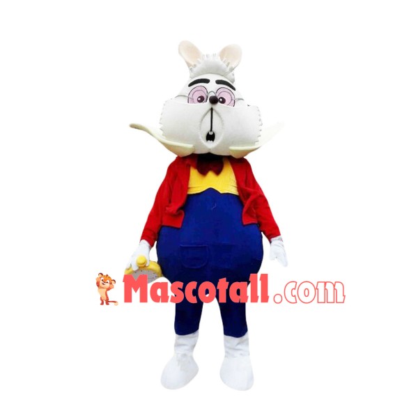 Wise Watch Rabbit Mascot Costume