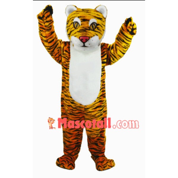 Soft Tiger Mascot Lightweight Costume