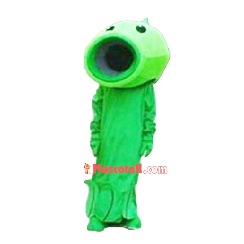 Peashooter Of Game Mascot Costume