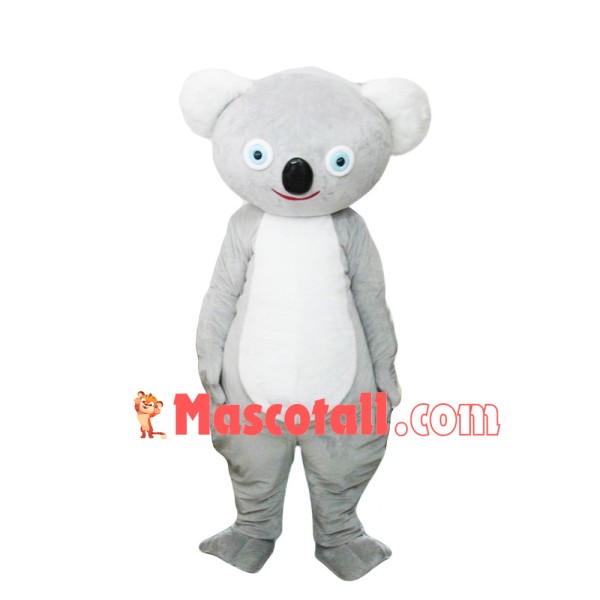Gray Koala Mascot Lightweight Costume