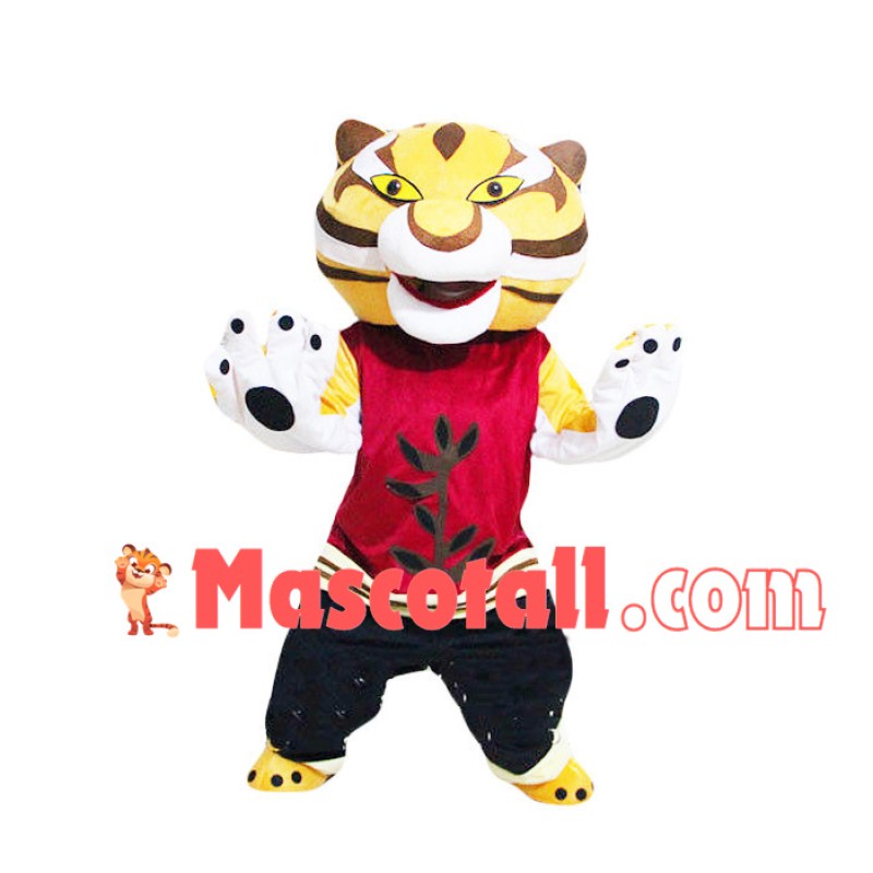 Tigress Mascot Kung Fu Panda Costume