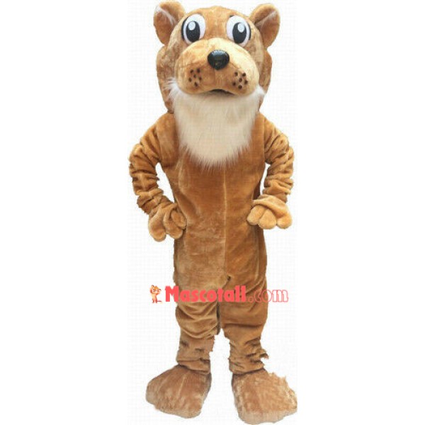 Experienced Old Tiger Mascot Soft Costume