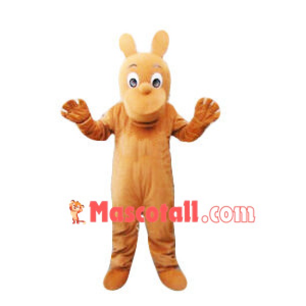 Flat-mouthed Kangaroo Mascot Costume