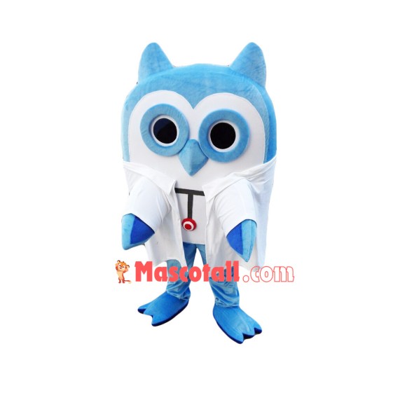 Professional Doctor Owl Mascot Costume