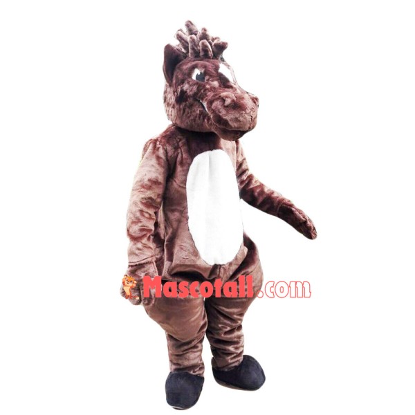 Sturdy Brown Horse Mascot Plush Costume