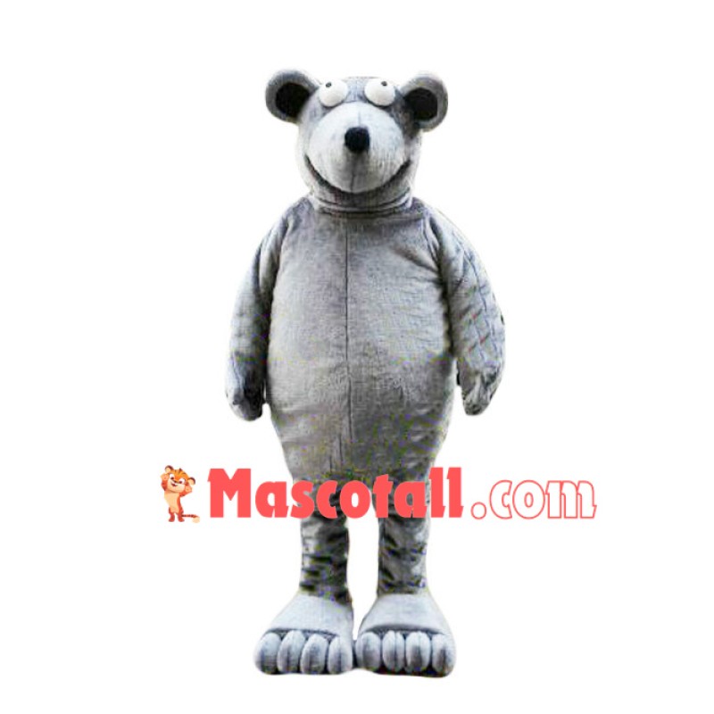 Weird Bigfoot Mouse Mascot Costume