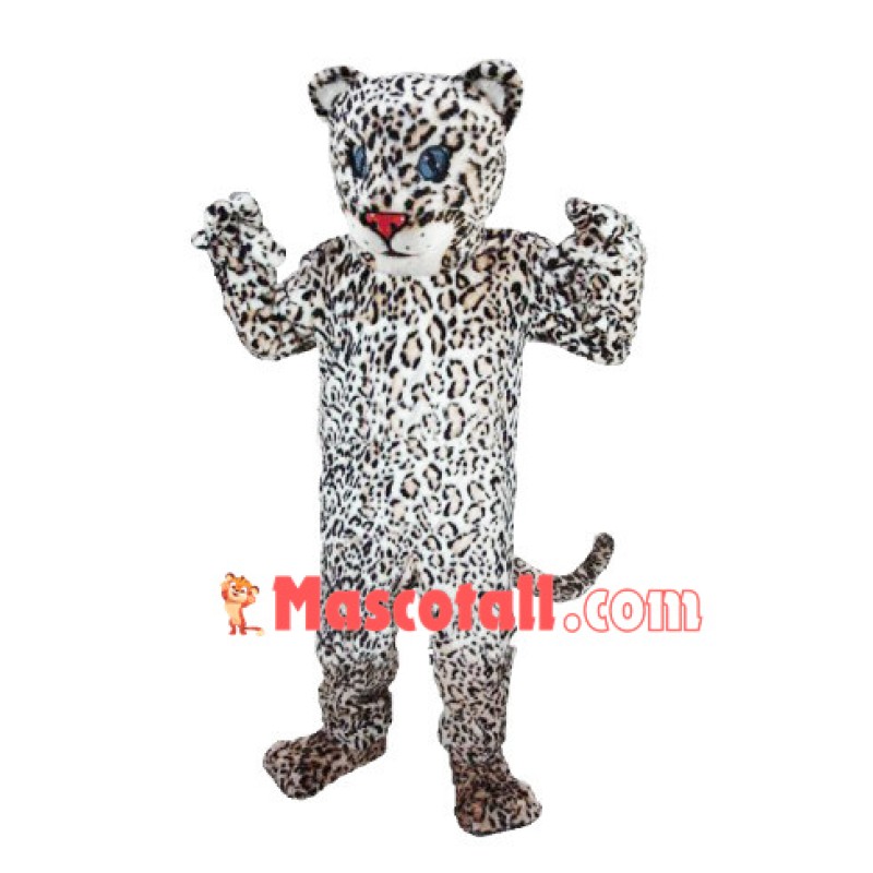 Powerful Little Leopard Mascot Costume