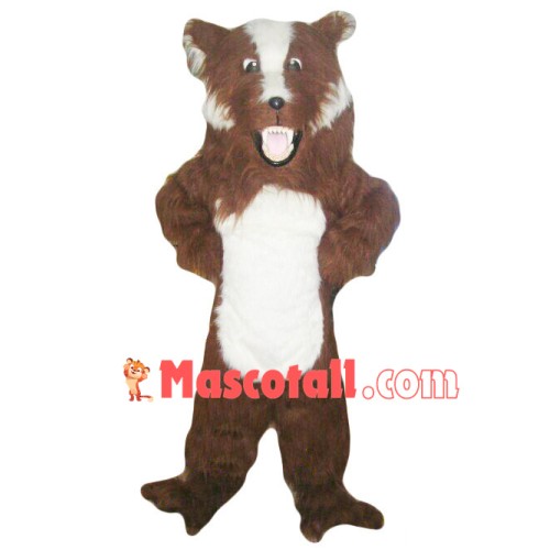Snarling Furry Wild Bear Mascot Costume