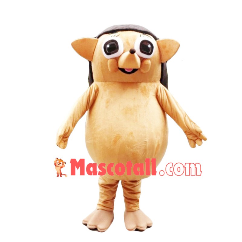 Small Hedgehog With Dimple Mascot Costume