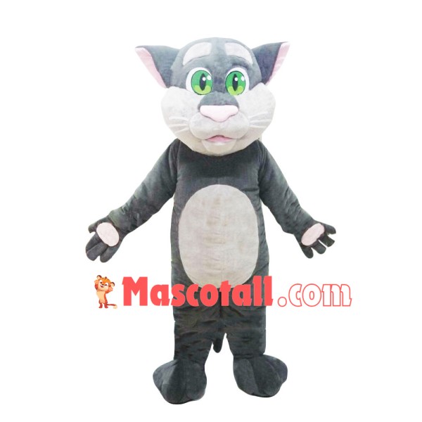Speaking Tom Cat Mascot Cartoon Costume