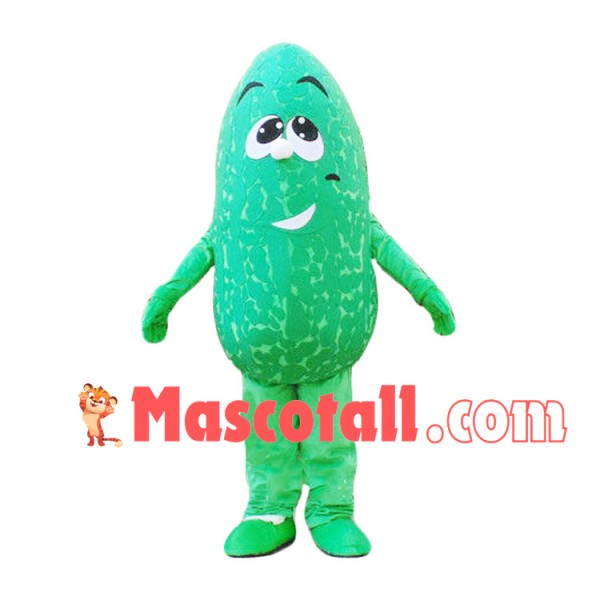 Rough Bitter Gourd Mascot Costume